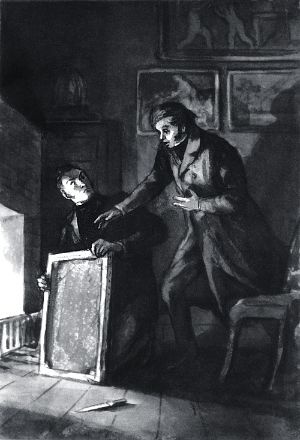 Кукрыниксы. Иллюстрации к повести Н.В. Гоголя "Портрет" музей П.Н. Крылова