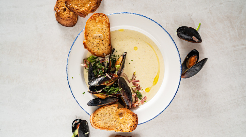    Поморский суп с мидиями, который ели еще при Петре I