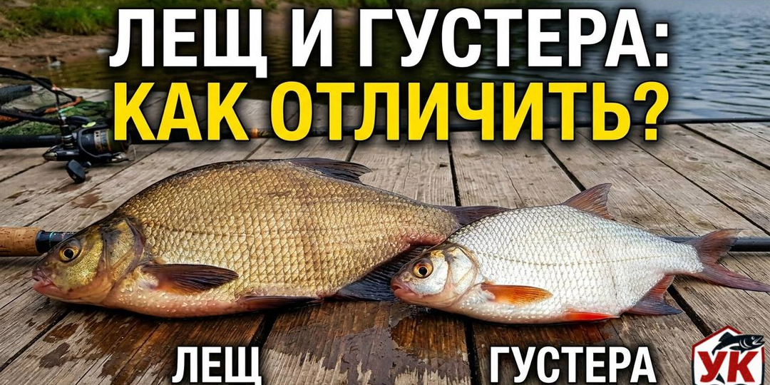 Лещ или густера? Как отличить и зачем это знать