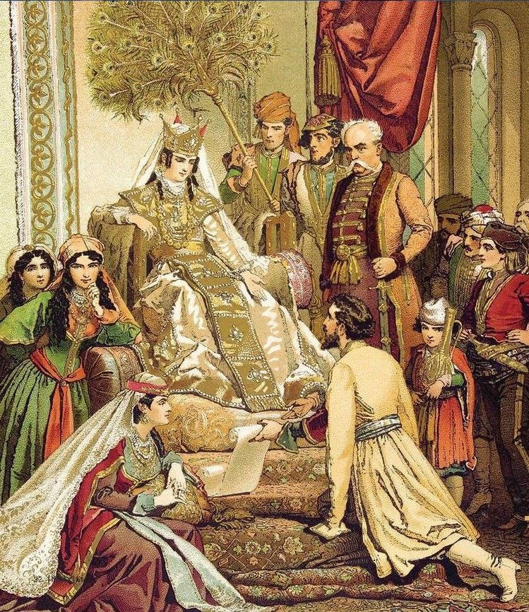 Царица Тамар и Руставели