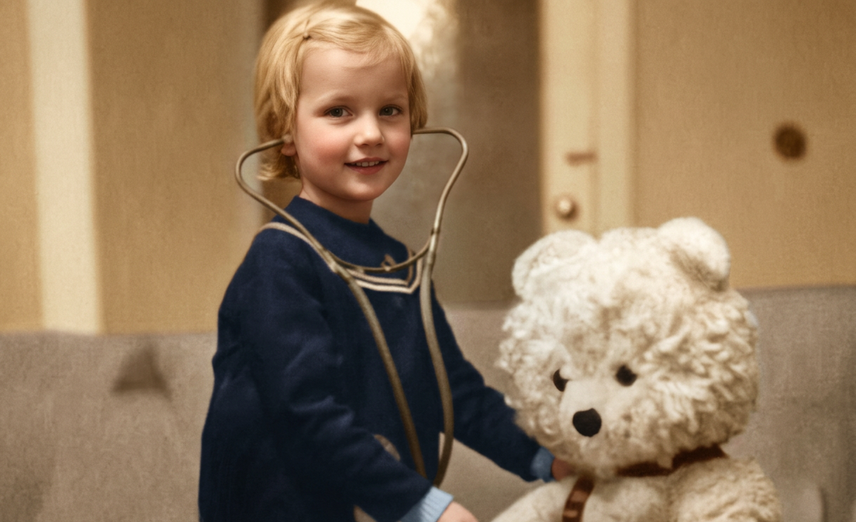 Юлия в детстве