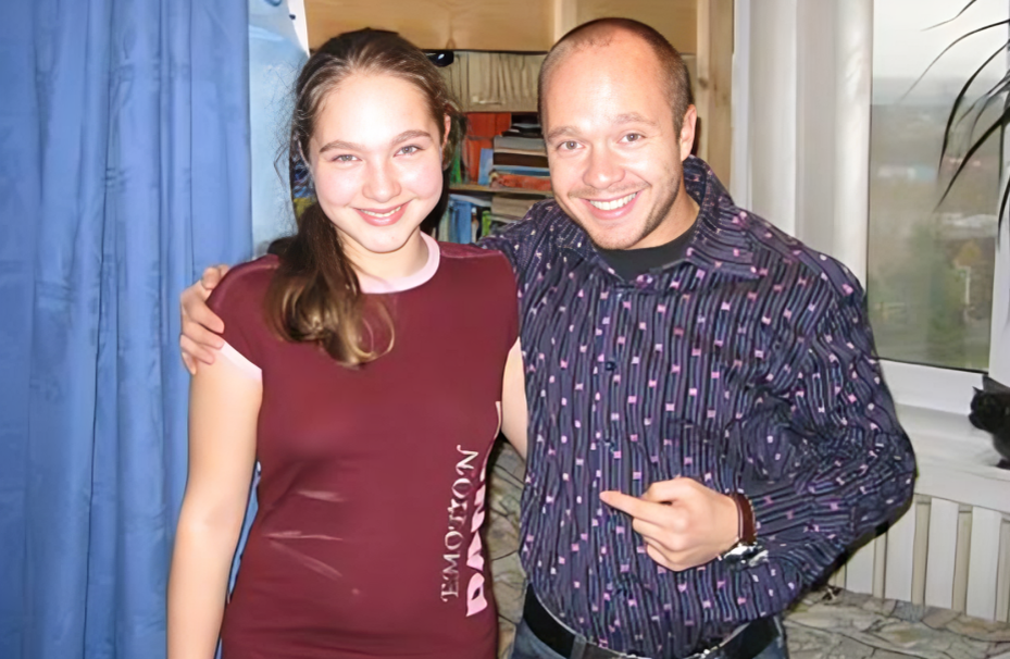 Евгений с дочкой