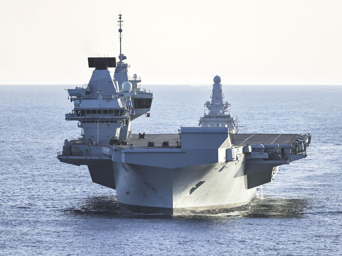    Авианосец Королевского военно‑морского флота Великобритании HMS Prince of Wales | © Фото : LPHOT BEN CORBETT / Crown copyright 2022