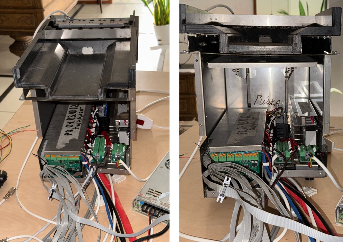 Технология автоматизированной выдачи упаковки для пиццы