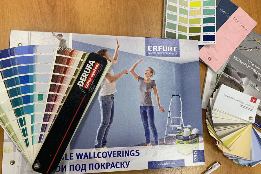 Из Сети: один из сотен тысяч современных каталогов с образцами, предлагается с выездом дизайнера. 