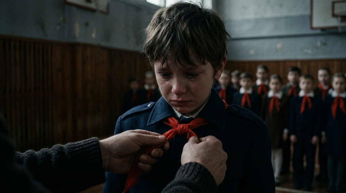 Исключение из пионеров перед строем