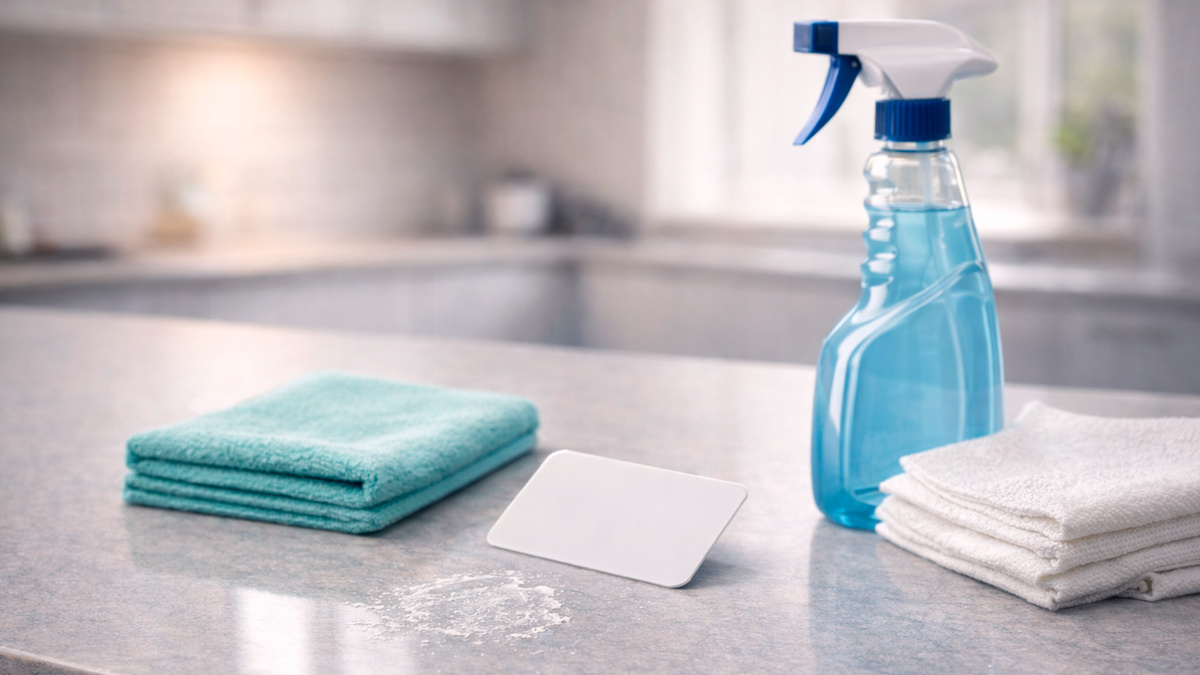 Следы от скотча убирают не силой, а правильной последовательностью: размягчить, снять липкий слой и не испортить поверхность.