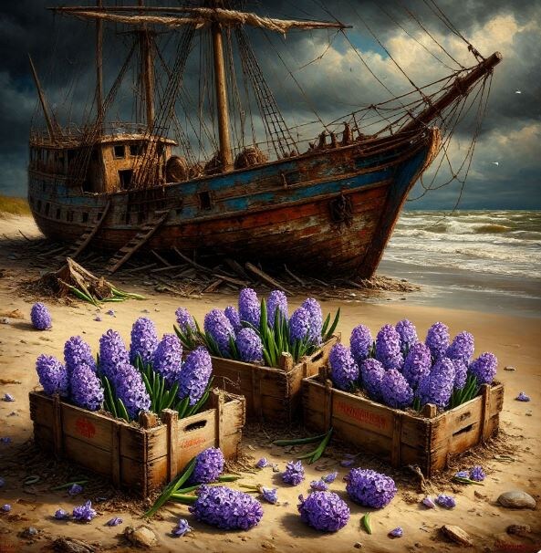 В дикой природе гиацинт выпускал всего 5-10 цветков на стебле, но современные сорта, выведенные селекционерами, могут давать соцветие до 100 бутонов на одном растении...