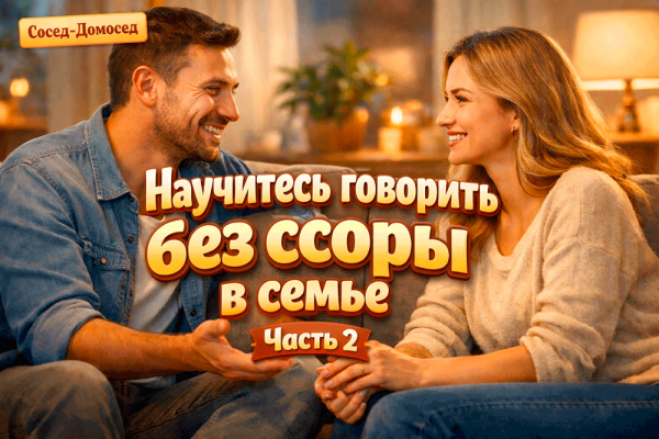 Как разговаривать без ссоры в семье – Часть 2 😄 ещё 20 приёмов, 15 “скриптов” на сложные ситуации и как мириться