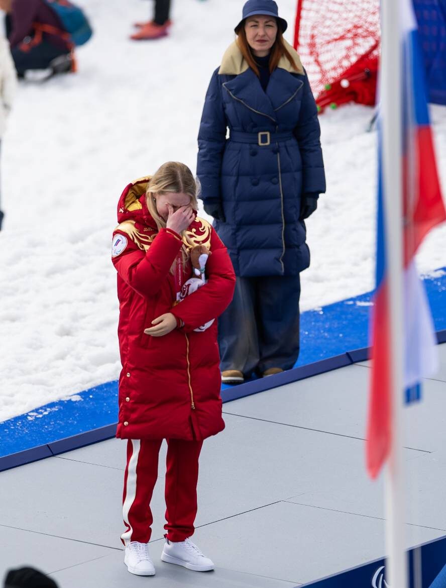    Варвара Ворончихина заплакала, когда впервые за 12 лет гимн России прозвучал на ПаралимпиадеLegion-Media