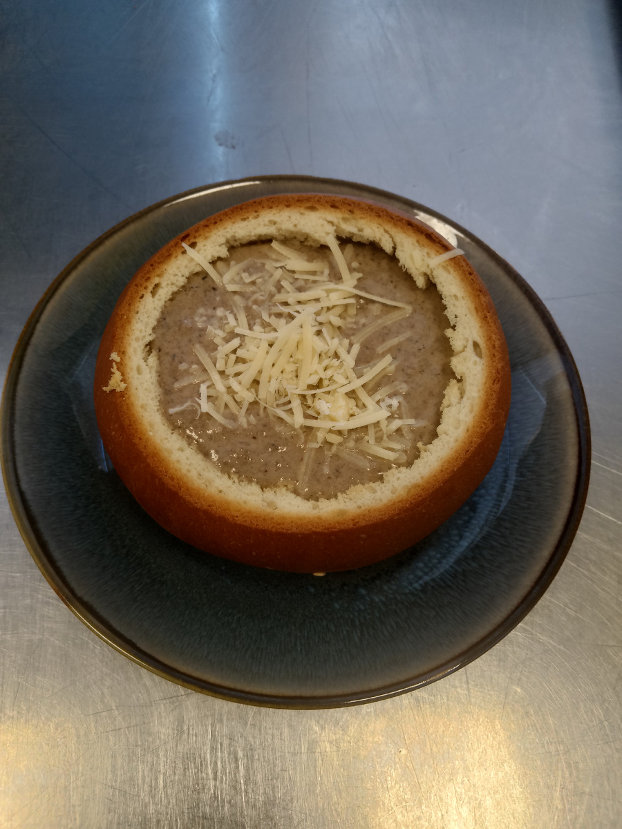 Сверху добавим тертый пармезан!