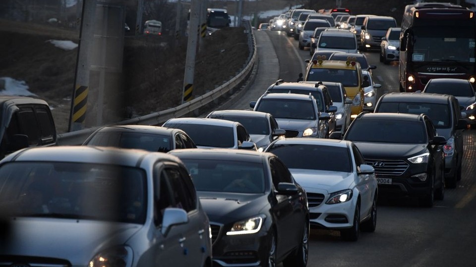 Из-за дорожного ремонта на трассе М-4 «Дон» возможна пробка до восьми километров