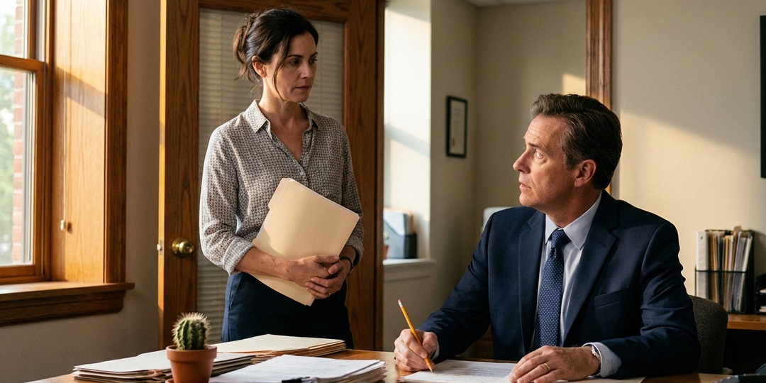 Я пришла к адвокату делить имущество. За столом сидел мой первый муж. Он и был адвокатом