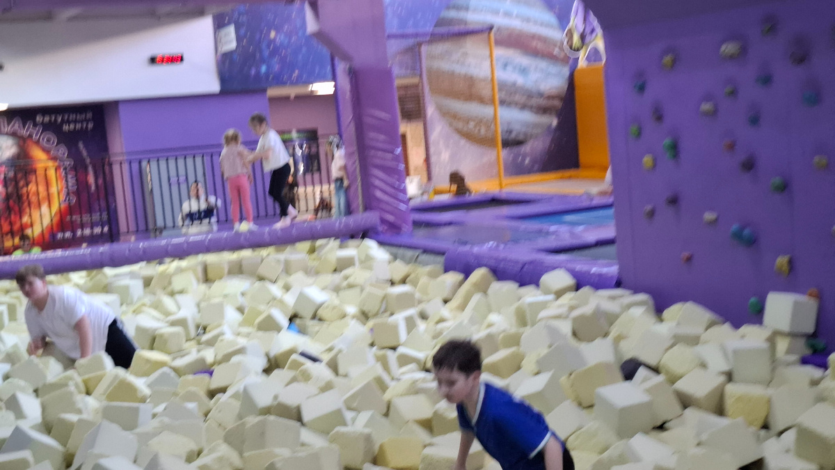 Паралоновые "бассейны"