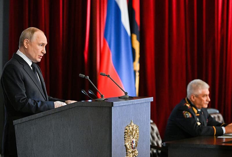    Коллегия МВД, Путин