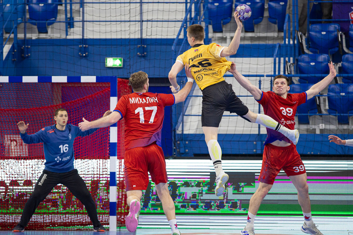 В атаке Данил Гунин. Фото: ГК ЦСКА