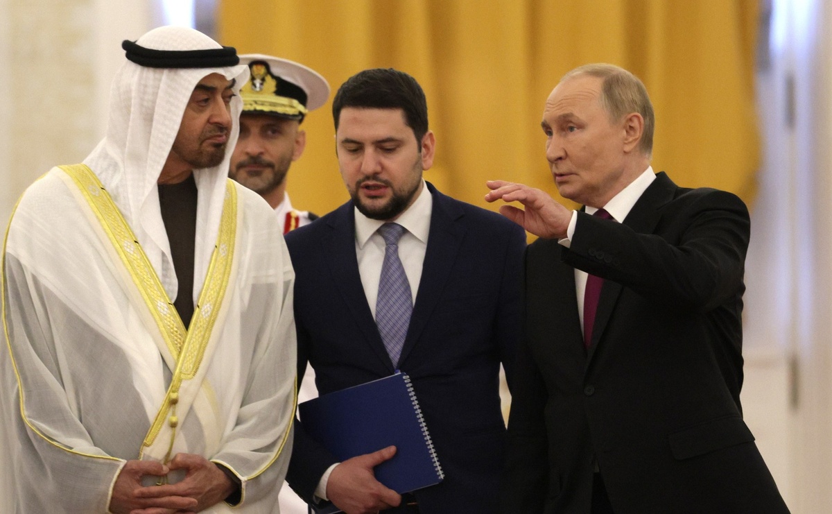 Президенты ОАЭ и России, чьи страны активизировали диалог на фоне эскалации в регионе. Источник www.kremlin.ru