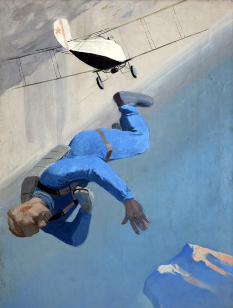 «Парашютист над морем», 1934 