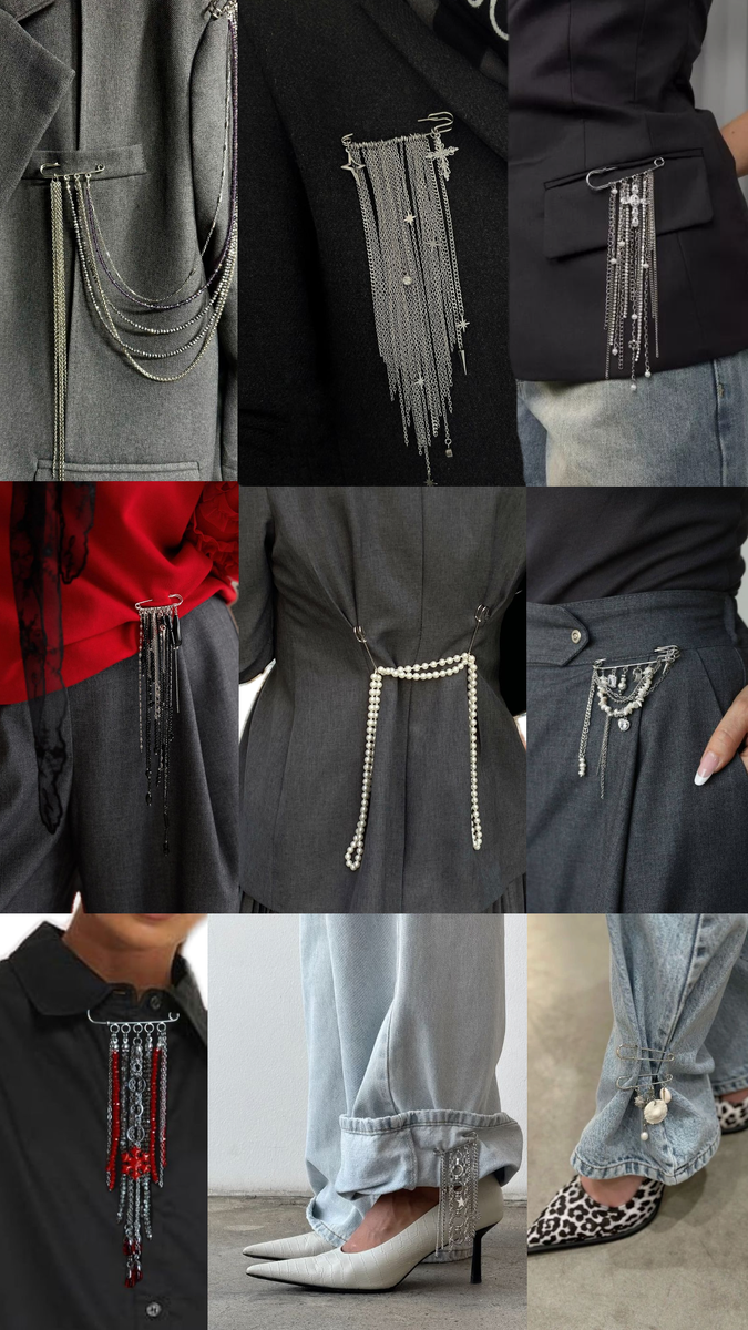 Мода циклична, и в новом сезоне на вершину трендов вновь взлетают броши и декоративные булавки.