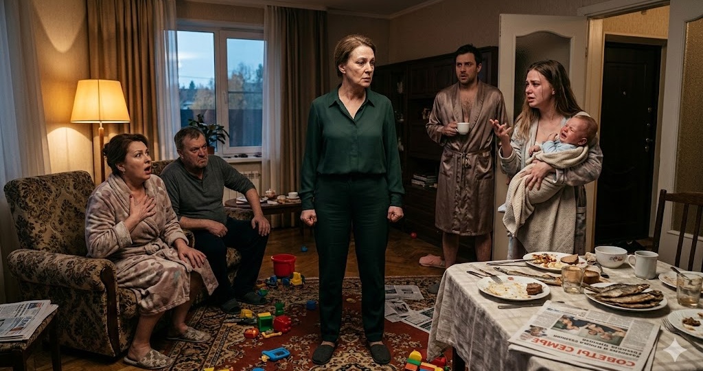 Значит, теперь на моих плечах не только вся родня твоего мужа, но еще и зарплата няни?» — Кристина онемела.