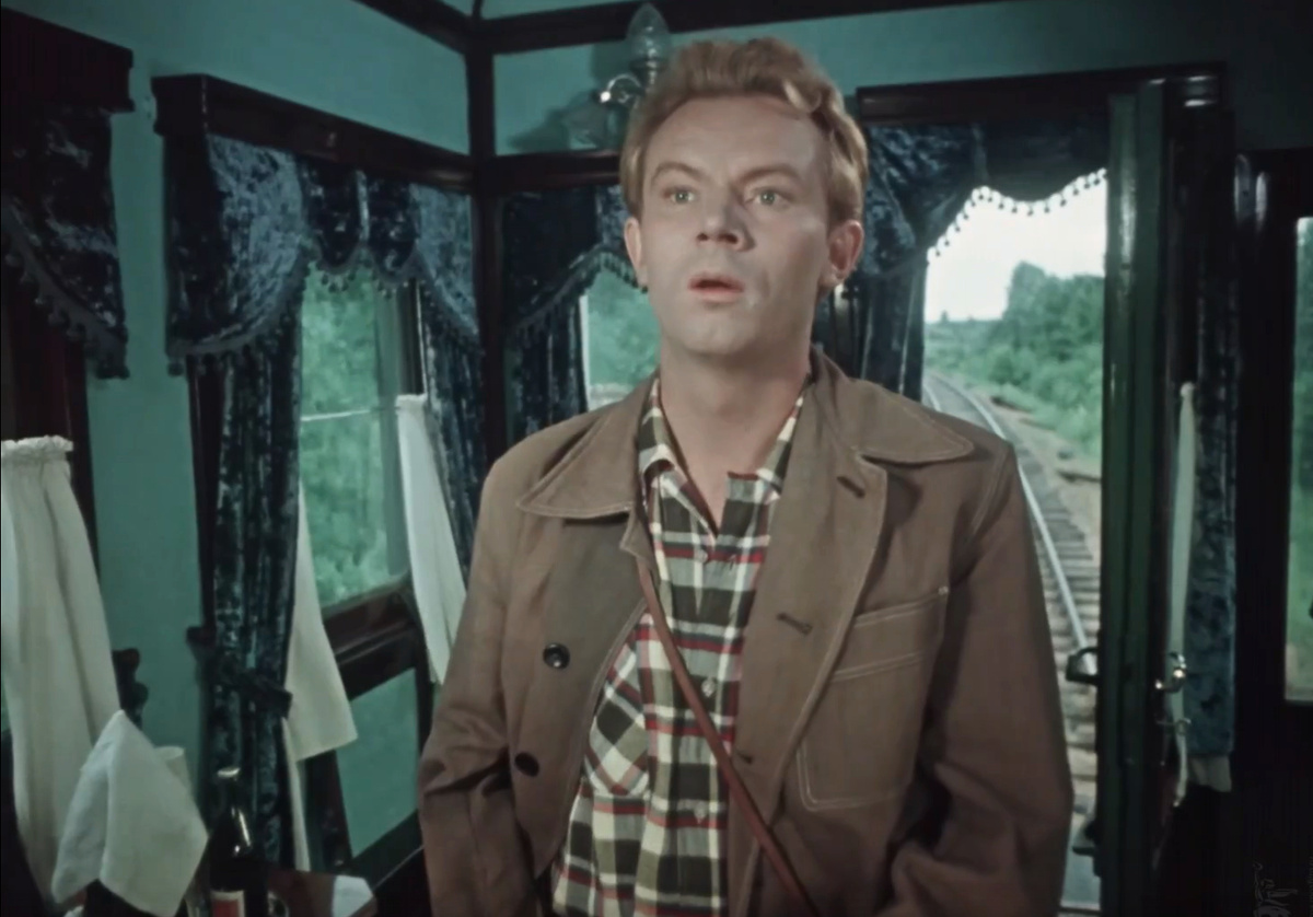 Кадр из кинофильма "Люди на мосту", 1959 г., режиссер Александр Зархи, сценарист Сергей Антонов, композитор Родион Щедрин (скриншот)