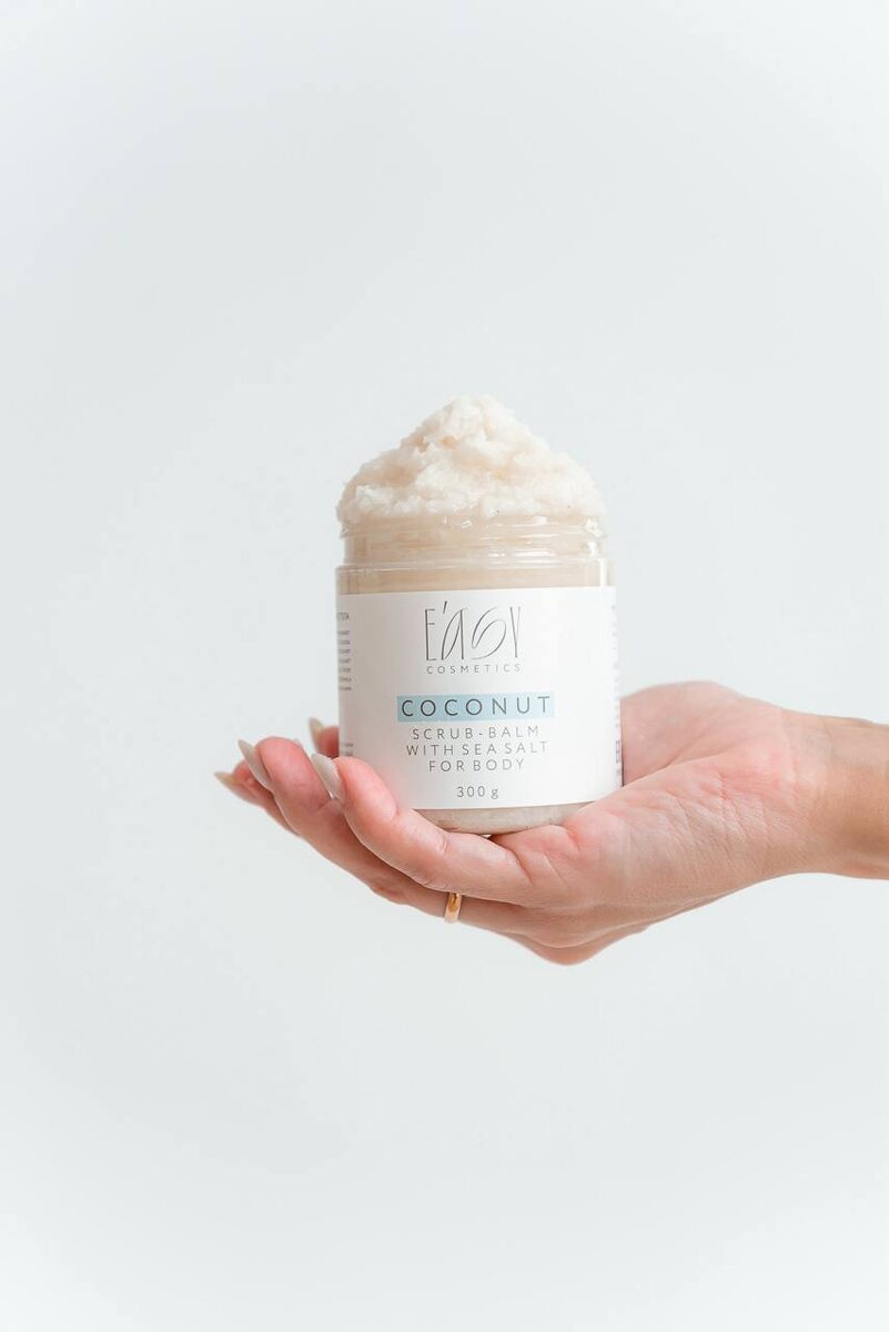 Скраб для тела кокосовый 