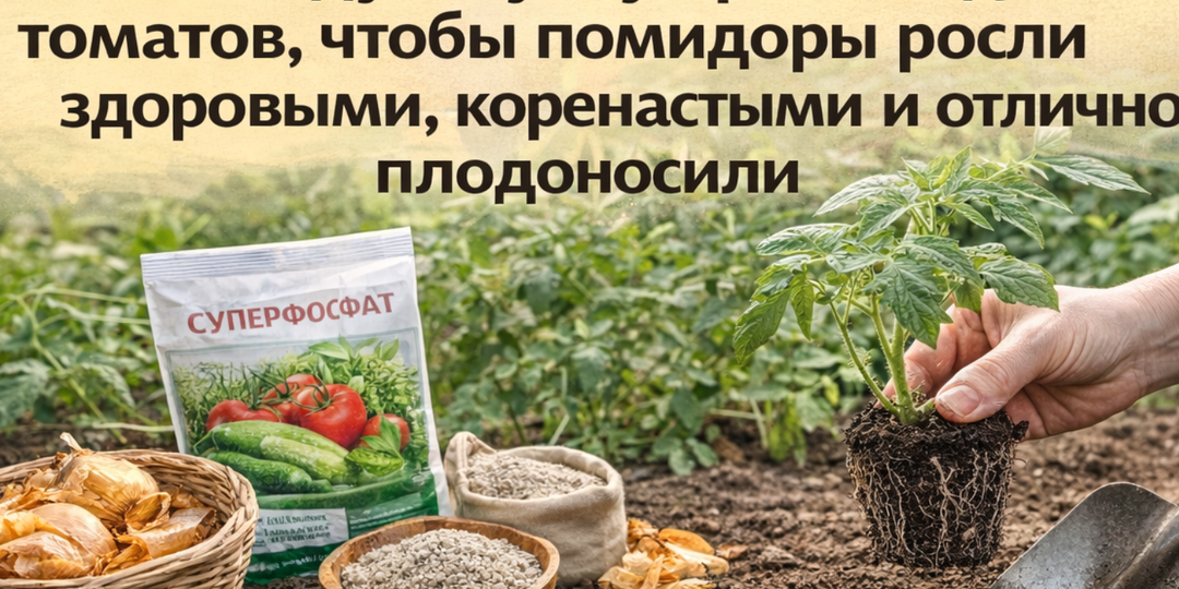 Что кладу в лунку при посадке томатов, чтобы помидоры росли здоровыми, коренастыми, и отлично плодоносили