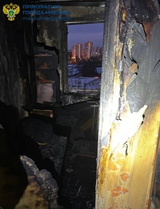    Проверка организована после пожара в Зеленограде, при котором погибли двое