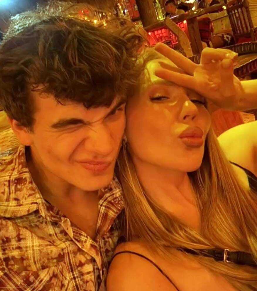    Марк Рудаковский и Карина КроссСоцсети Карины Кросс