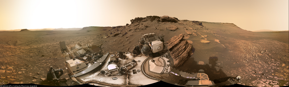 Поверхность Марса. Фото NASA