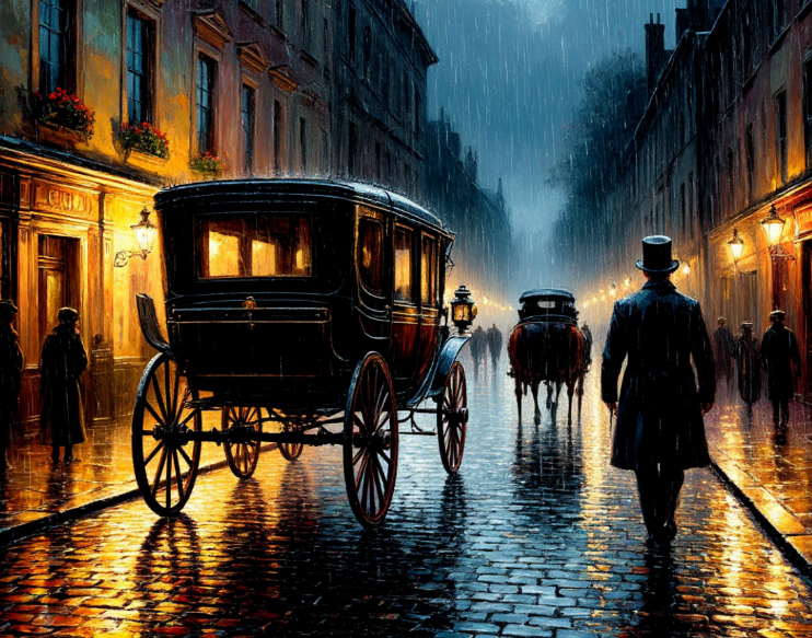 По легенде здесь появлялся загадочный кучер в длинном сером плаще