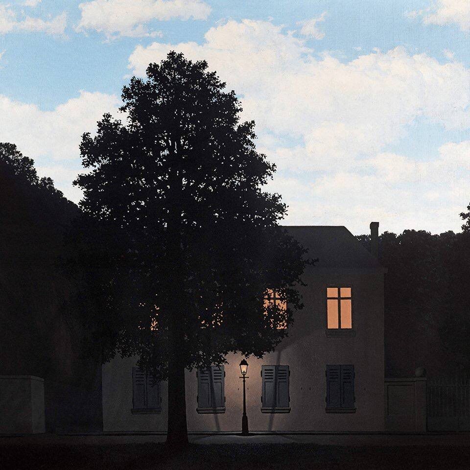 Рене Магритт. "Империя света". 1961 г.