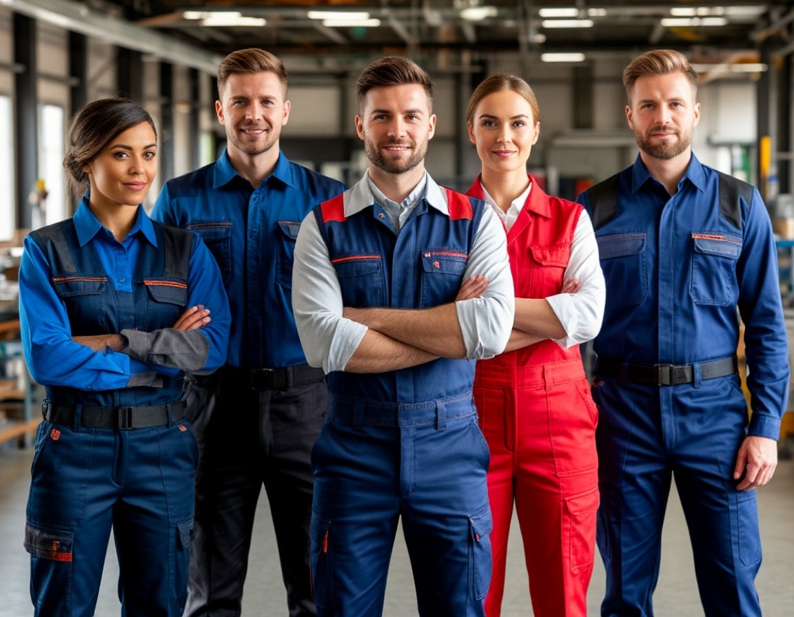 Специальная рабочая одежда для разных профессий