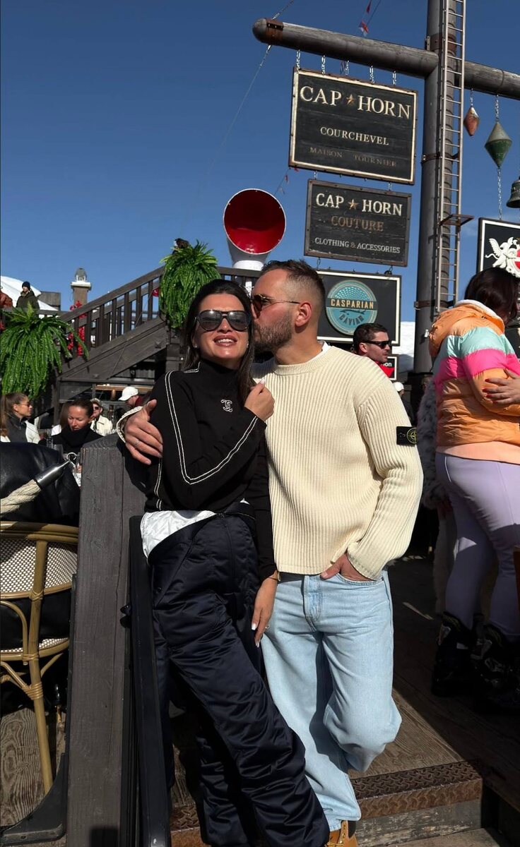 Бородина отметила 43-летие с мужем в Куршевеле. Фото: соцсети