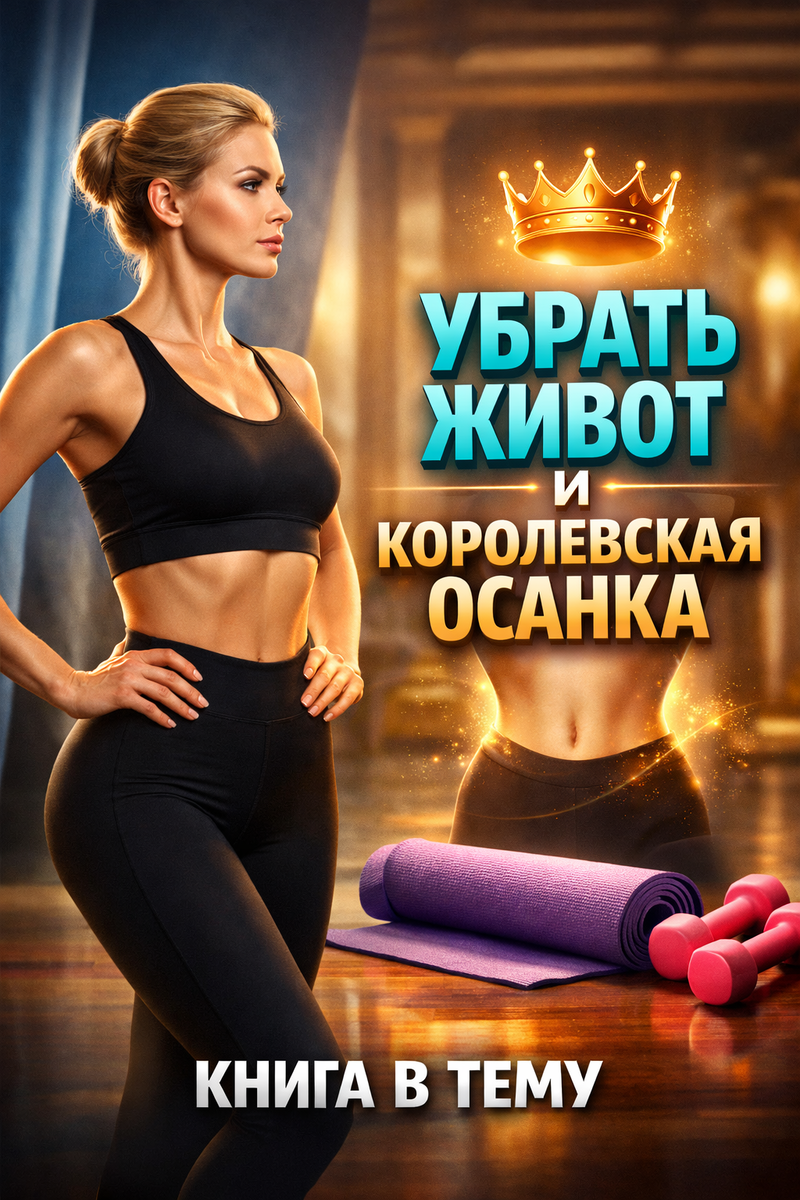 Как убрать живот и сделать осанку королевской: упражнения для тонкой талии