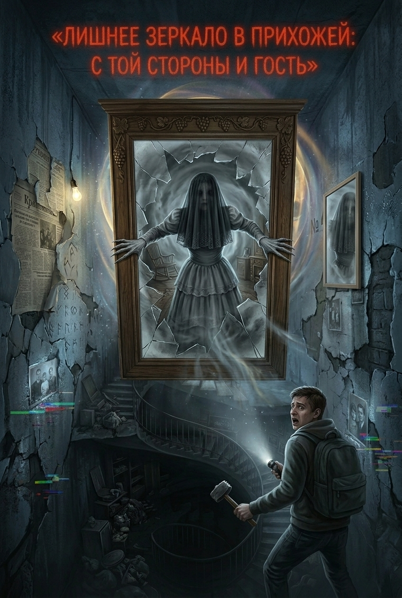 Лишнее зеркало в прихожей