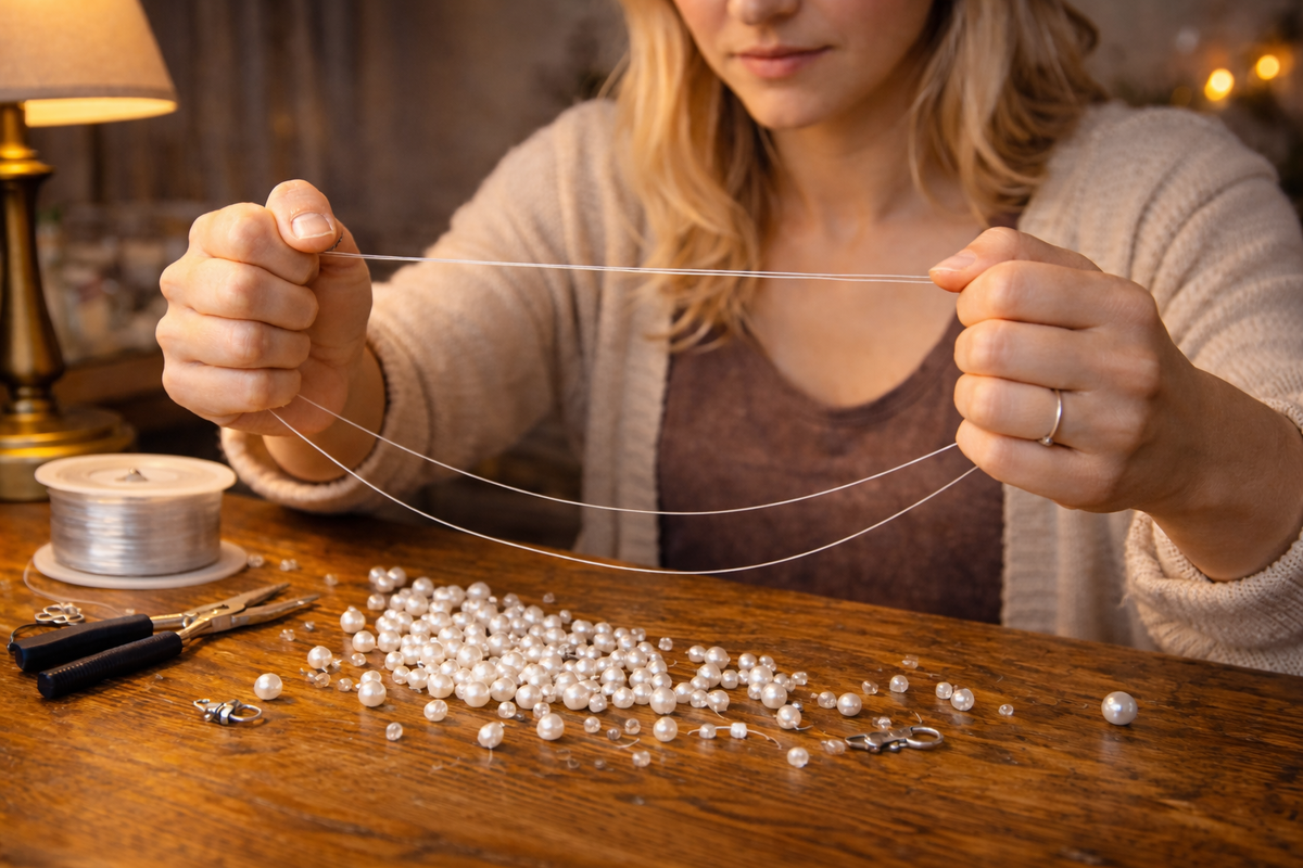 Проверка лески перед сборкой