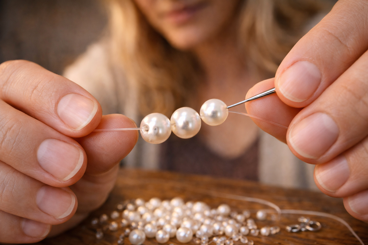 Проверка бусин и отверстий