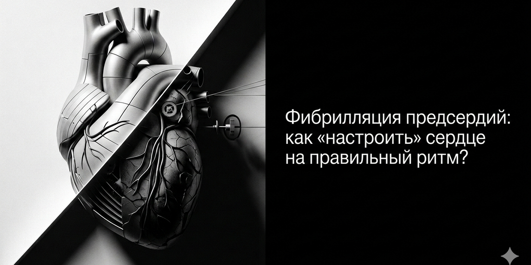Фибрилляция предсердий: как «настроить» сердце на правильный ритм?