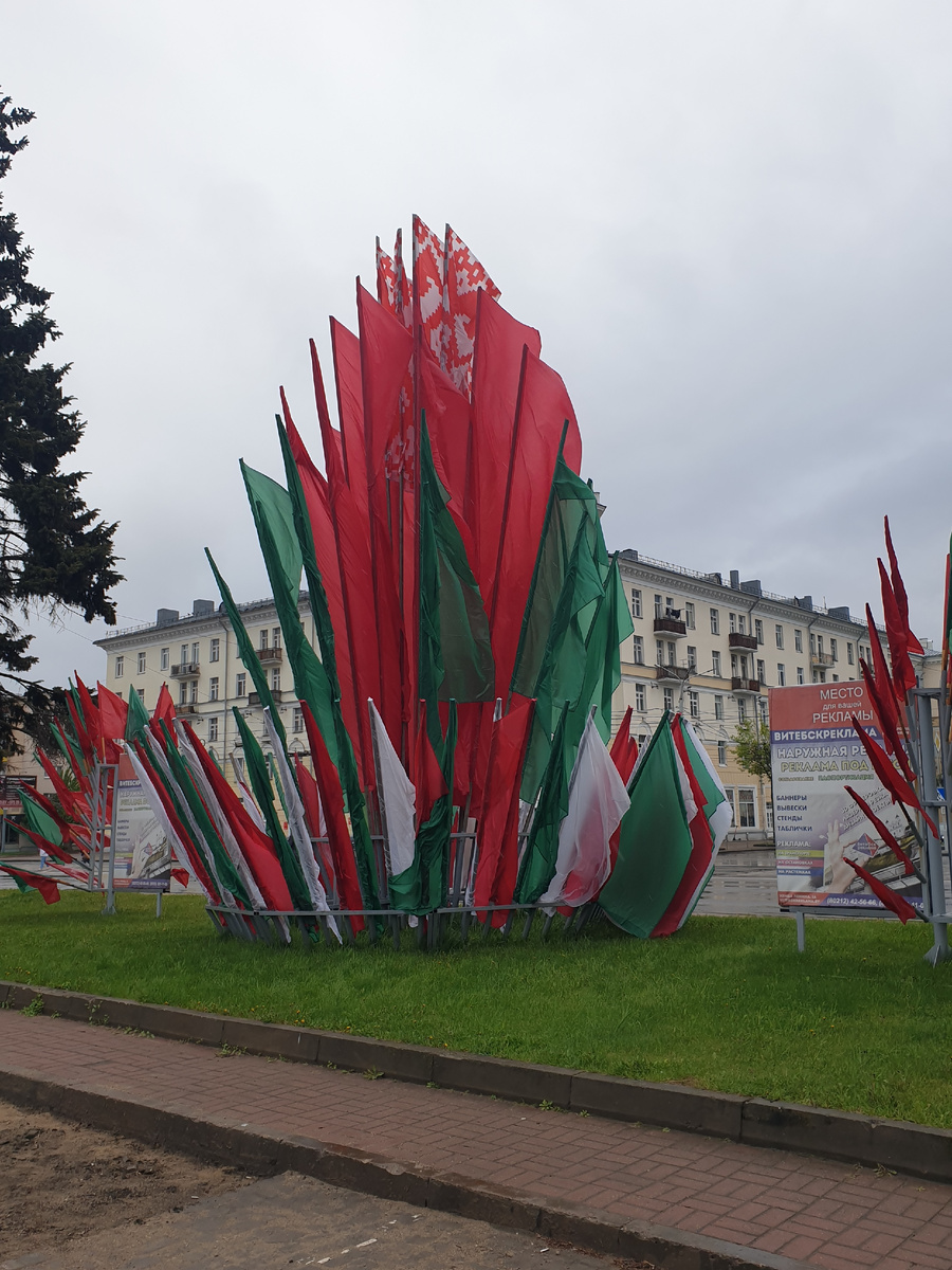 У вокзала в Витебске