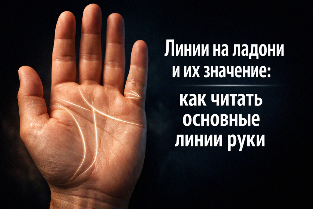    Линии на ладони и их значения admin