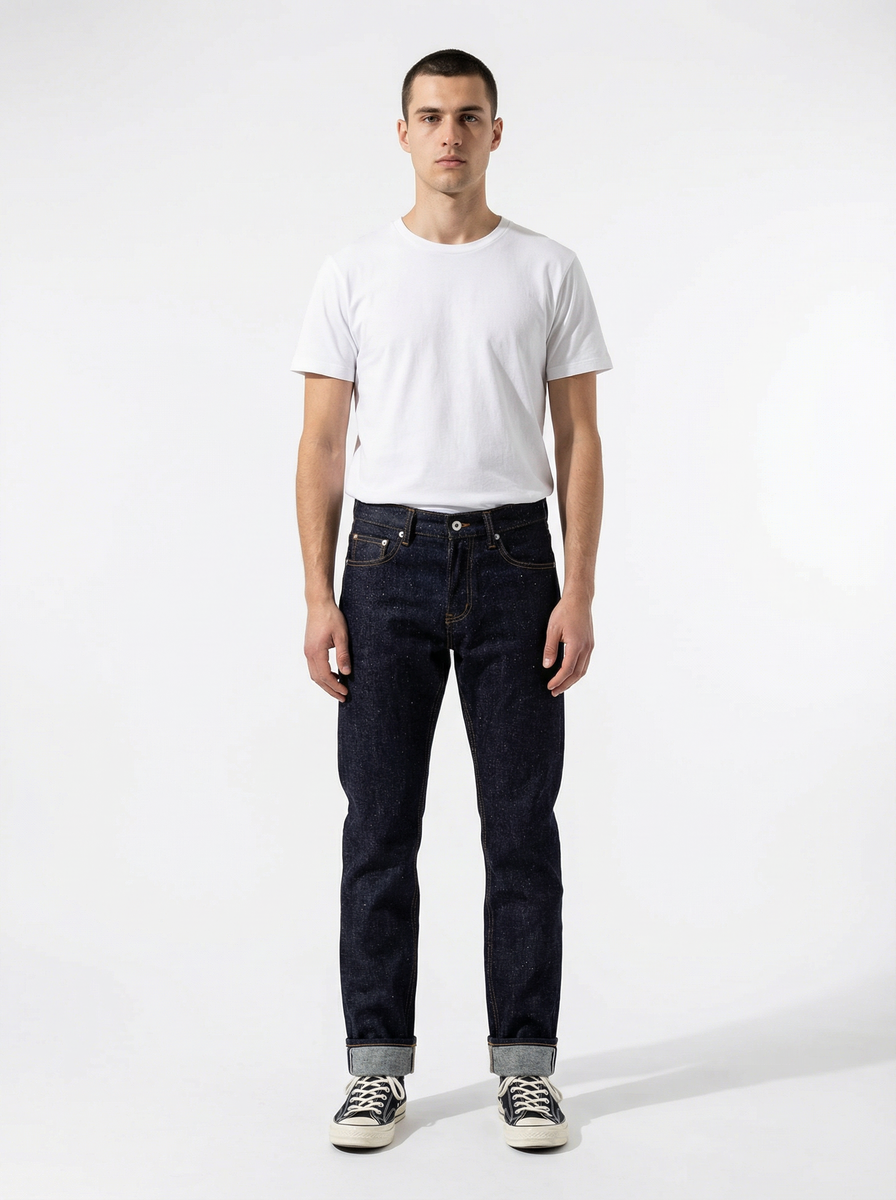 Модель 101YL32/34 -сырой селвидж 15OZ