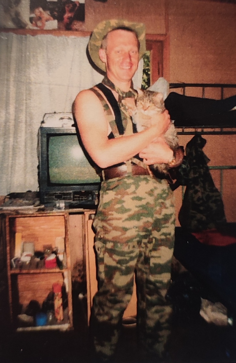 Тот самый кот Сима в командировке