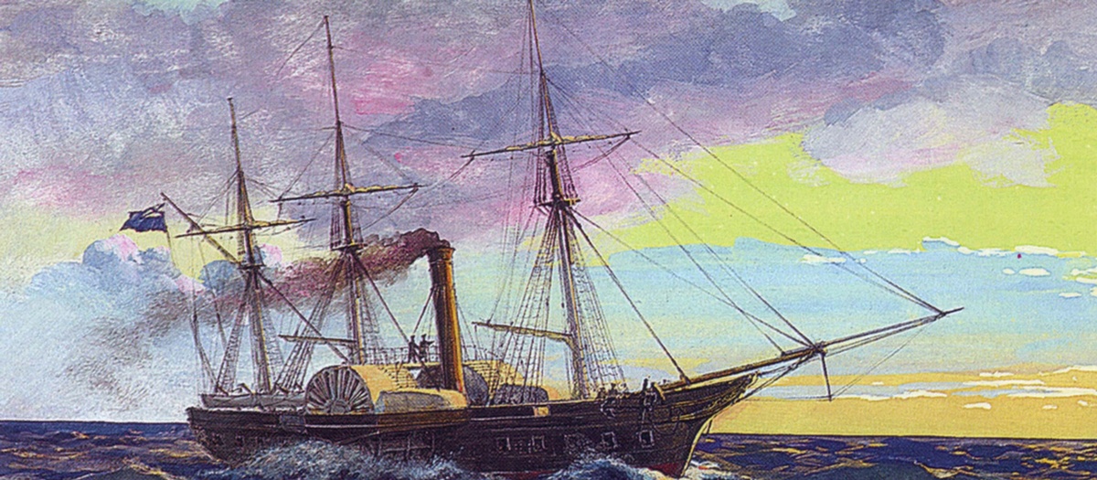 Пароход «Метеор» © wikipedia.org