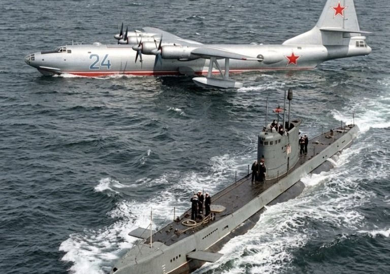 Секретное оружие СССР 40-х. Летающая лодка‑гигант Ту‑504 (самолёт «504»), для бомбардировки Америки