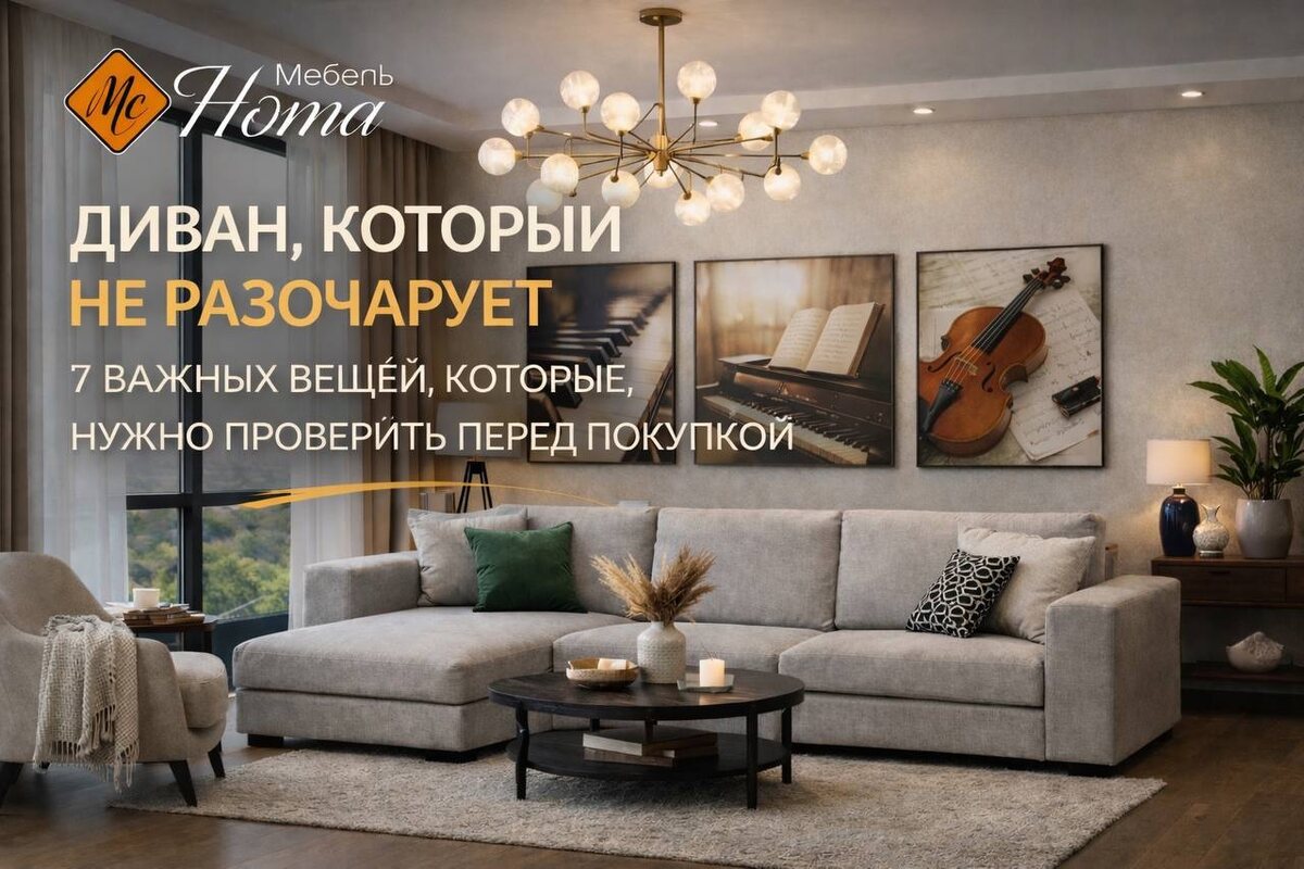 Диван для гостиной 