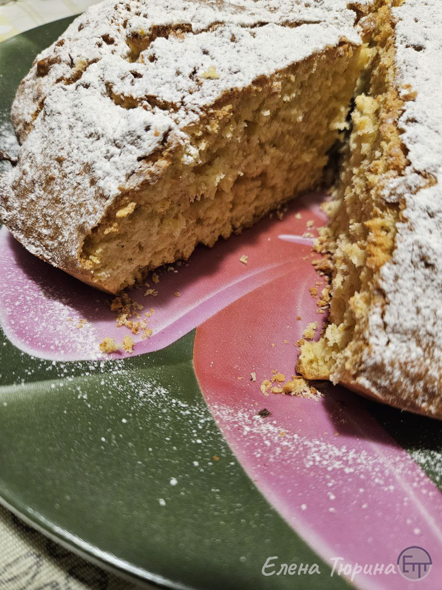 Фото: Елены Тюриной. Тыквенный пирог в разрезе. 2026 г.