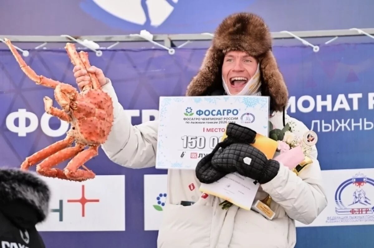    Большунов завоевал на Сахалине рекордную тридцатую медаль чемпиона России