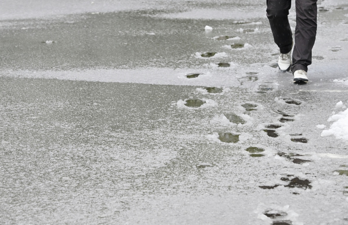    Снегопад в Москве РИА