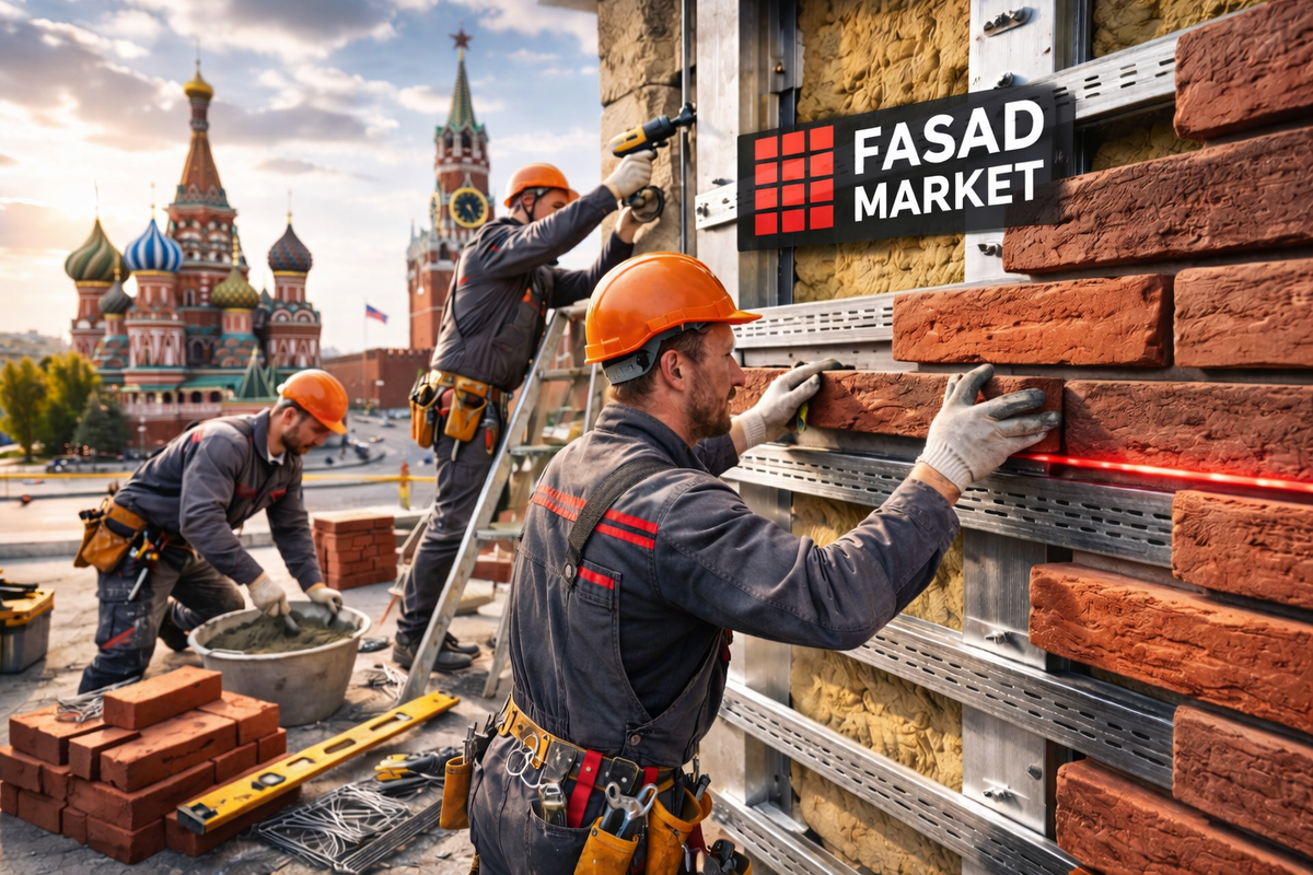 Реставрация фасадов в Кремле г. Москва на бетонной плитке и клинкерной плитке ПРК И ПЗК